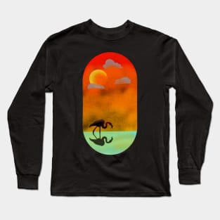 Warm Reflective Evening Long Sleeve T-Shirt